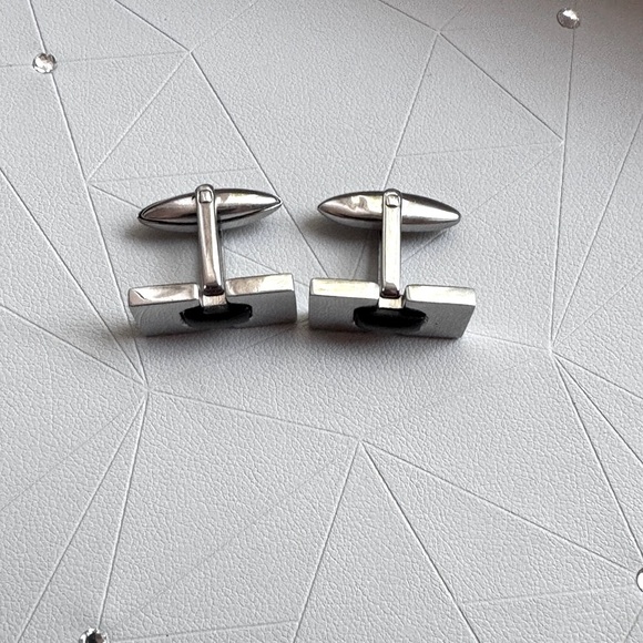 💥Stunning Rare Edgy Vintage Moores Pronto Uomo Men’s Cufflinks - Picture 12 of 15